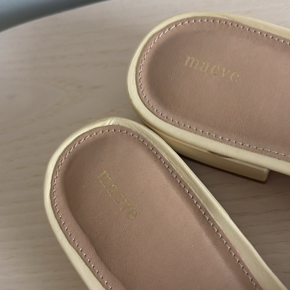 Maeve Raffia Slip-On Sandals - Picture 6 of 13